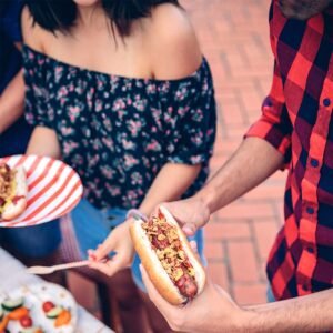 דוכן נקניקיות לאירועים