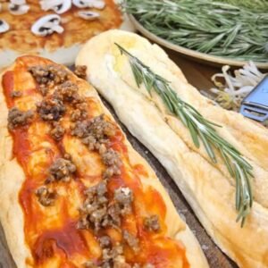 דוכן פיצה בשר